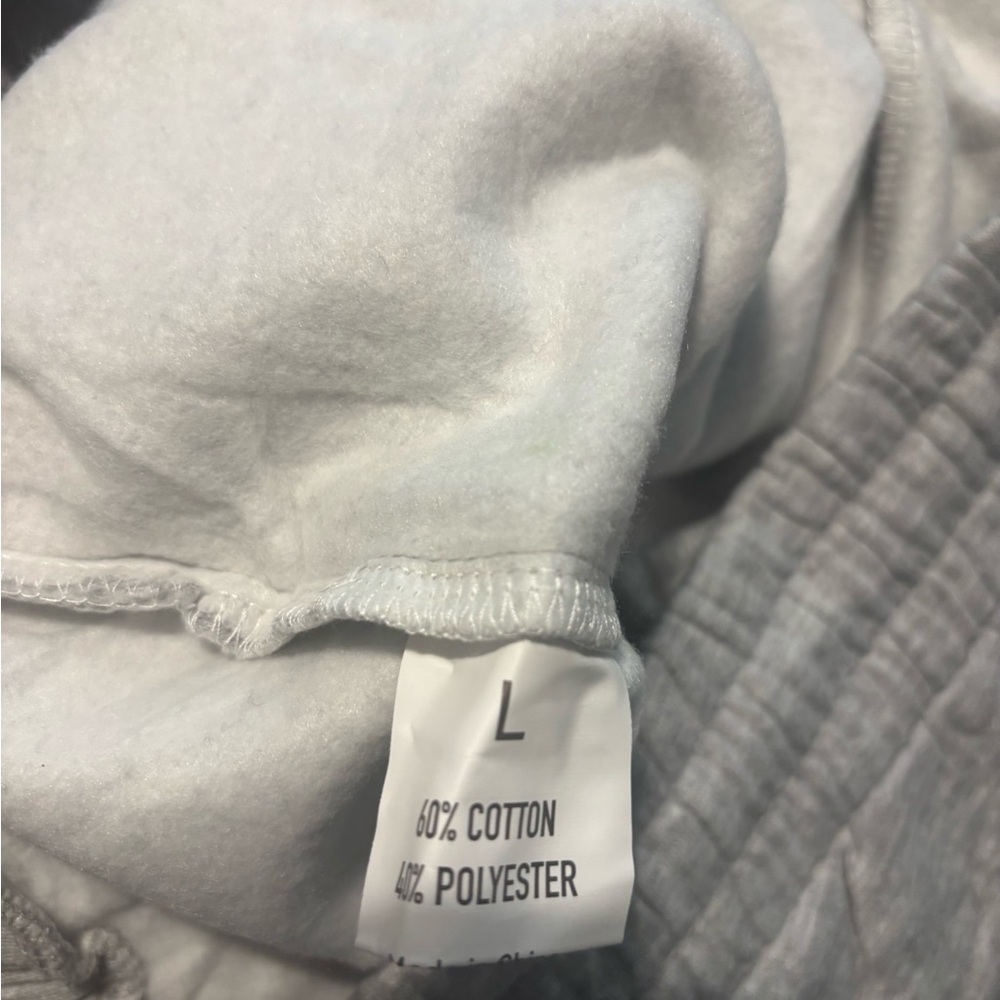 Gray Sweatpants with Black Drawstring - Picture 3 of 4